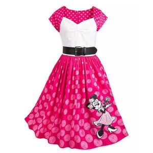 Disney Dress Shop Dress for Women - Minnie Mouse Polka Dot